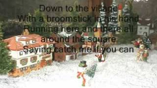 Frosty the snowman with lyrics [upl. by Hardner]