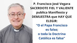 SACERDOTE ESPAÑOL PUBLICA UN MANIFIESTO CONTUNDENTE QUE ACUSA A JMB DE HEREJE Y ANTIPAPA [upl. by Urson948]