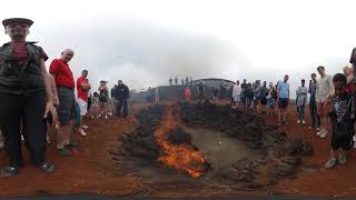 360 degrees pano Timanfaya N P on Lanzarote [upl. by Chute]