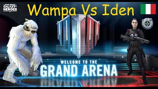 SWGOH  Wampa Vs Iden Versio mod efficacia ITA [upl. by Bust]