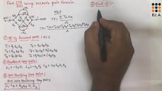 158 problem1 on signal flow graph  EC Academy [upl. by Xila959]