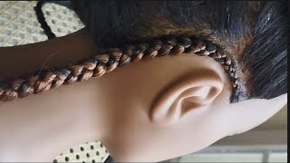 How To Feed In Cornrows Beginners Friendly [upl. by Gish]