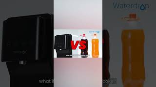 Amazing Waterdrop RO water filter system N1 can filter cola and orange juice into clear water [upl. by Jeraldine]