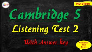 Cambridge 5 IELTS Listening Practice Test 2 with Answer Key  Library Information Latest Exam 2021 [upl. by Leif592]