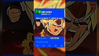 Broly is death 💀 vegito is back  dragonball viral dbs shorts [upl. by Yekcin]