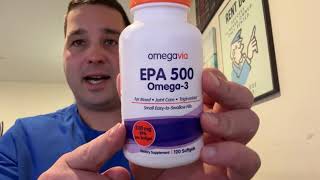 Is this OmegaVia EPA 500 Purified Omega 3 Fish Oil Worth it [upl. by Morey]