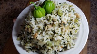 Callaloo amp Saltfish Seasoned Rice  Cally Js Kitchen [upl. by Ruperta]