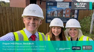 🏡 Take a look 👀 at Paper Mill Place in Redditch📍with the Land and New Homes team [upl. by Llerrit384]