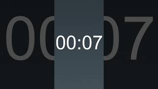 15 Second Timer With Alarm  Alarmlı 15 Saniye Zamanlayıcı timer music audio countdown 15second [upl. by Wickman]