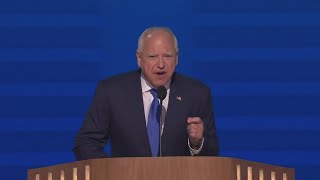 RECAP Top takeaways from Tim Walzs big night at the DNC [upl. by Ong]