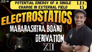 LEC 15  XII  POTENTIAL ENERGY OF A SINGLE  TWO POINT CHARGE IN EXTERNAL FIELD  PHYSICS [upl. by Coniah]