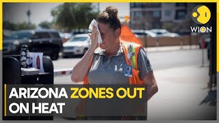 Arizona records highest temperature since 1989  WION Climate Tracker [upl. by Yebot915]