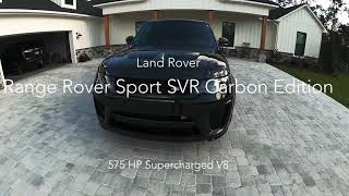 BEAUTIFUL Range Rover Sport SVR Carbon Edition [upl. by Yliak875]