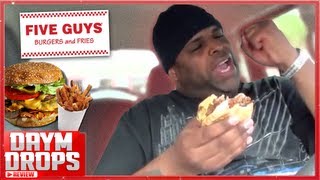 Five Guys Burgers and Fries Review [upl. by Annuhsal]