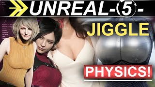 Unreal 5  Jiggle Physics In 60 Seconds [upl. by Teirrah]