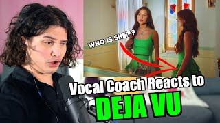 Vocal Coach Reacts to Olivia Rodrigo  Deja Vu [upl. by Nosyt]