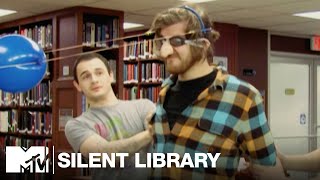 6 Bandmates Take on the Nose Prick Challenge  Silent Library [upl. by Ahtnahc]