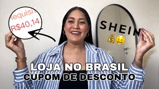 NOVO CUPOM DE DESCONTO DA SHEIN  LOJA NO BRASIL [upl. by Haikezeh]