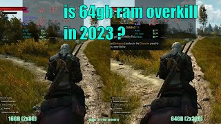 64gb RAM vs 16gb RAM in 2023 [upl. by Laurent]