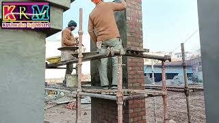 15 इंच दीवार कैसे प्लास्टर करे  How to plaster 15 Inch brick wall [upl. by Gerg472]