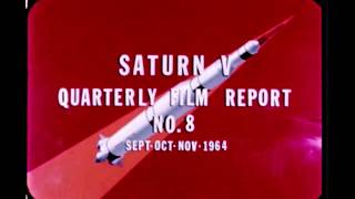 Saturn V Quarterly Film Report Number Eight  November 1964 archival film [upl. by Adnahs]