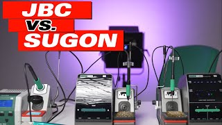 Welche Lötstation  JBC VS SUGON Microsoldering [upl. by Yenahpets]