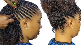 The Worlds Classic Hairstyle Tangle Free Crochet Trending For WEAK Hairline [upl. by Ymerrej]