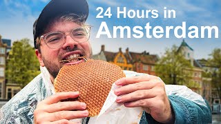 24 Hours of Street Food in Amsterdam [upl. by Archibaldo]