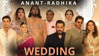 Anant Ambani and Radhika Merchants Wedding celebration [upl. by Platto]