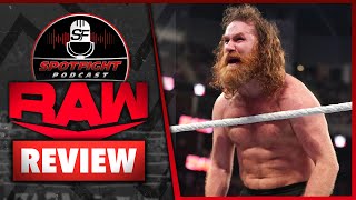 WWE Raw 🔴Sami Zayn hat einen Weg  Wrestling Review 11032024 [upl. by Jazmin]