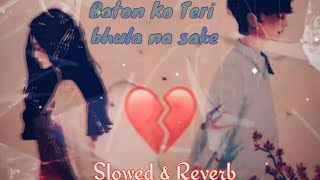 Baton Ko Teri bhula na sake  Slowed amp Reverb  Mr Samadul Official [upl. by Brentt]