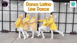 Danza Latino  Line Dance  Improver  ChoreoArra INA amp All Instrk ULD Bandung City INA [upl. by Ellerrad]