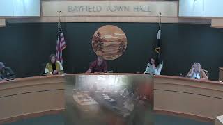 Town of Bayfield Board of Trustees Meeting 1152024 [upl. by Yltneb]