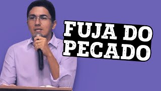 FUJA DO PECADO  Pregação Pastor Antonio Junior [upl. by Dlorag]