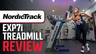 NordicTrack EXP 7i Treadmill Review Full Featured for Less [upl. by Assenad]