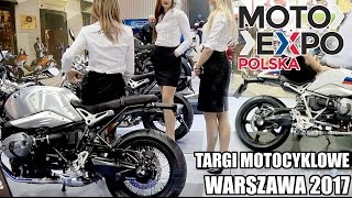 Wystawa Motocykli i Skuterów Warszawa 2017  targi motocyklowe Moto Expo w Warszawie [upl. by Enileme]