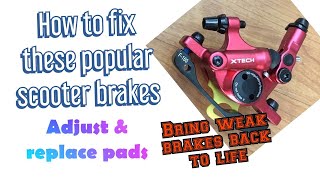 How to fix these popular brakes  Xtech [upl. by Owain]