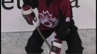 Ringette Skills Video  Basic Stance [upl. by Abelard653]