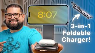 Almost Perfect MagSafe Charger Satechi 3in1 Qi2 Review [upl. by Acinyt]