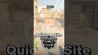 Dust 2 B site smokes  CS2 Lineups dust2 tside cs2 cs counterstrike smoke lineup Bsite [upl. by Nuy972]