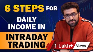 Intraday Trading  Day Trading se beginners Roz Paisa Kaise Kamaye  Siddharth Bhanushali [upl. by Alexia]