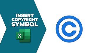 How to insert copyright symbol in excel footer [upl. by Dualc]