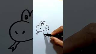 How to Draw 3D  Easy Snake Drawing on Paper [upl. by Ernaldus]