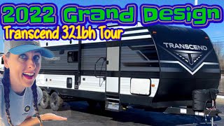 2022 Grand Design Transcend 321Bh Tour amp Walkthrough Review  RV Tours [upl. by Pournaras]