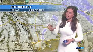 Danielle Savoni  CTV Calgary  Thursday January 4 2024 weather weatherforecast weatherupdate [upl. by Ekoorb283]