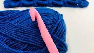 I found the crochet stitches I was looking for Easy and unique knit only 2 rows [upl. by Nikolos]