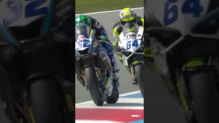 Caricasulo and Manzi battle to the end in Race 2 at Assen 2023 ⚔️  NLDWorldSBK 🇳🇱 [upl. by Lula]