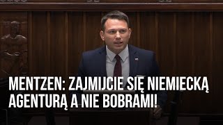 Mentzen zajmijcie się niemiecką agenturą a nie bobrami [upl. by Adnwahs]