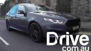 2016 Ford Falcon XR8 Sprint Road Test  Drivecomau [upl. by Yhtommit236]