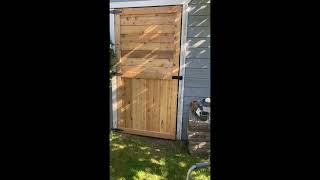 Made some new shed doors door shed diy carpenter carpentry wood woodworking cedar sheds [upl. by Enautna]